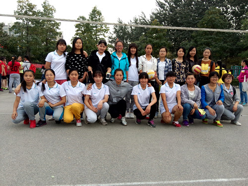女排队员们